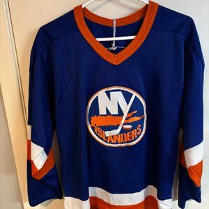 NEW YORK ISLANDERS VINTAGE CCM BLANK JERSEY NHL Size small